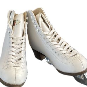 Reidell Ice Skates Figure Skates white Women size 8